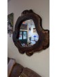 Claro Walnut Live Edge Art Mirror